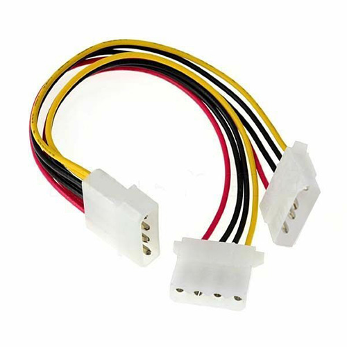 Big_C302-001 UniQue 4 Pin Molex Power Supply Fan Splitter Y - Image 1