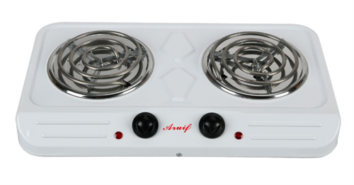 Big_CL-03-WHT-header353242 CaseyAruif 2 Plate Spiral Electric Stove - Image 1
