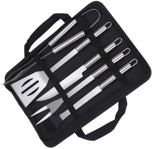 Casey 5 Piece Stainless Steel Braai Utensil Set –