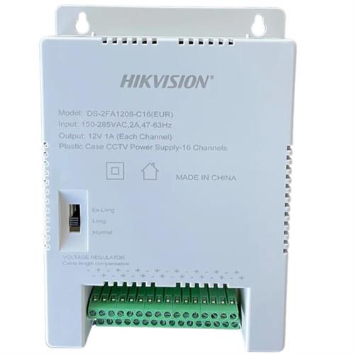 Big_DS2FA1208C16 Hikvision 12VDC 60W 16 Channel CCTV Power Supply - Image 1