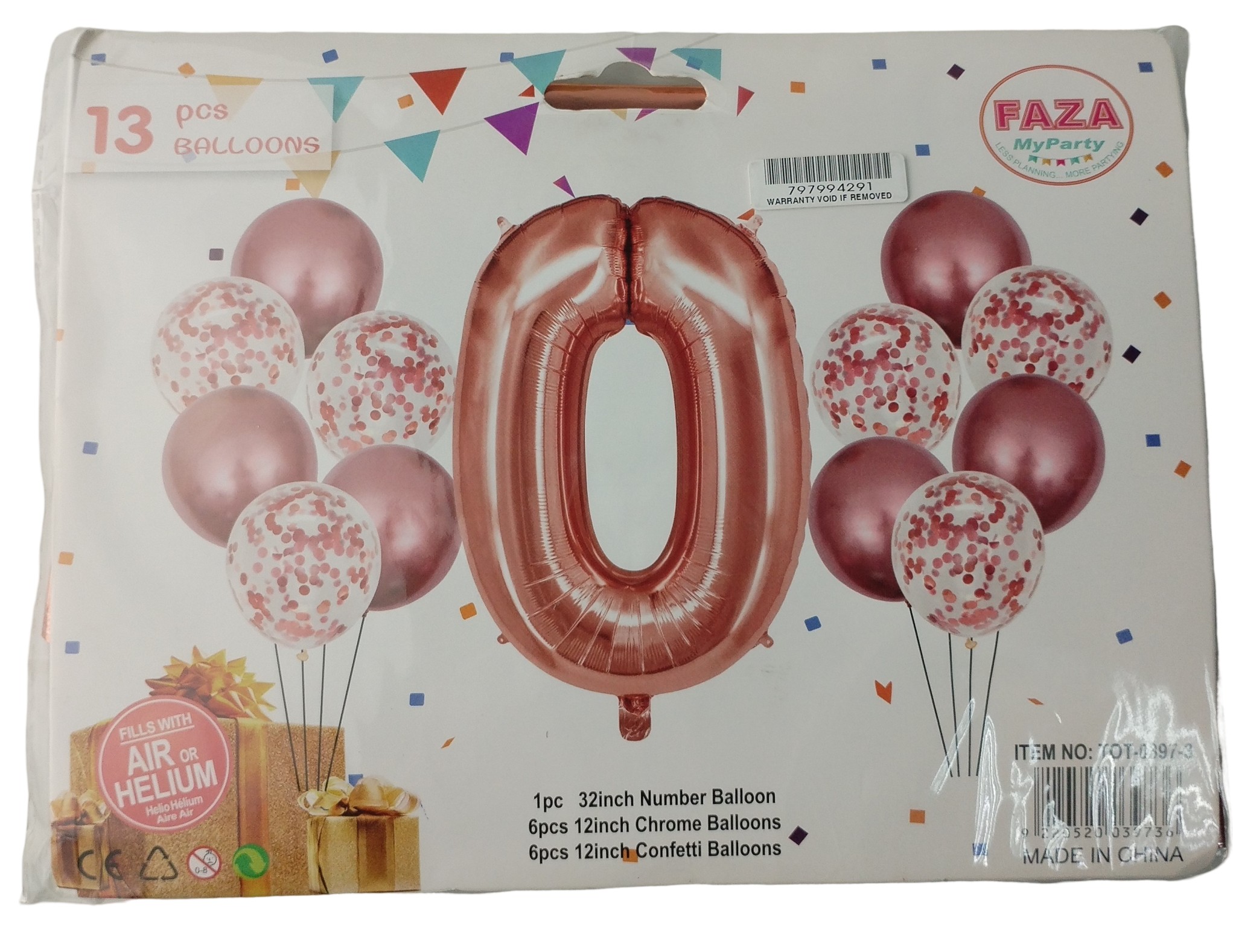 Big_IZY-0397-3-NR0RG-1 Casey 13pc Rose Gold and White Balloon Set Nr.0 - Image 1