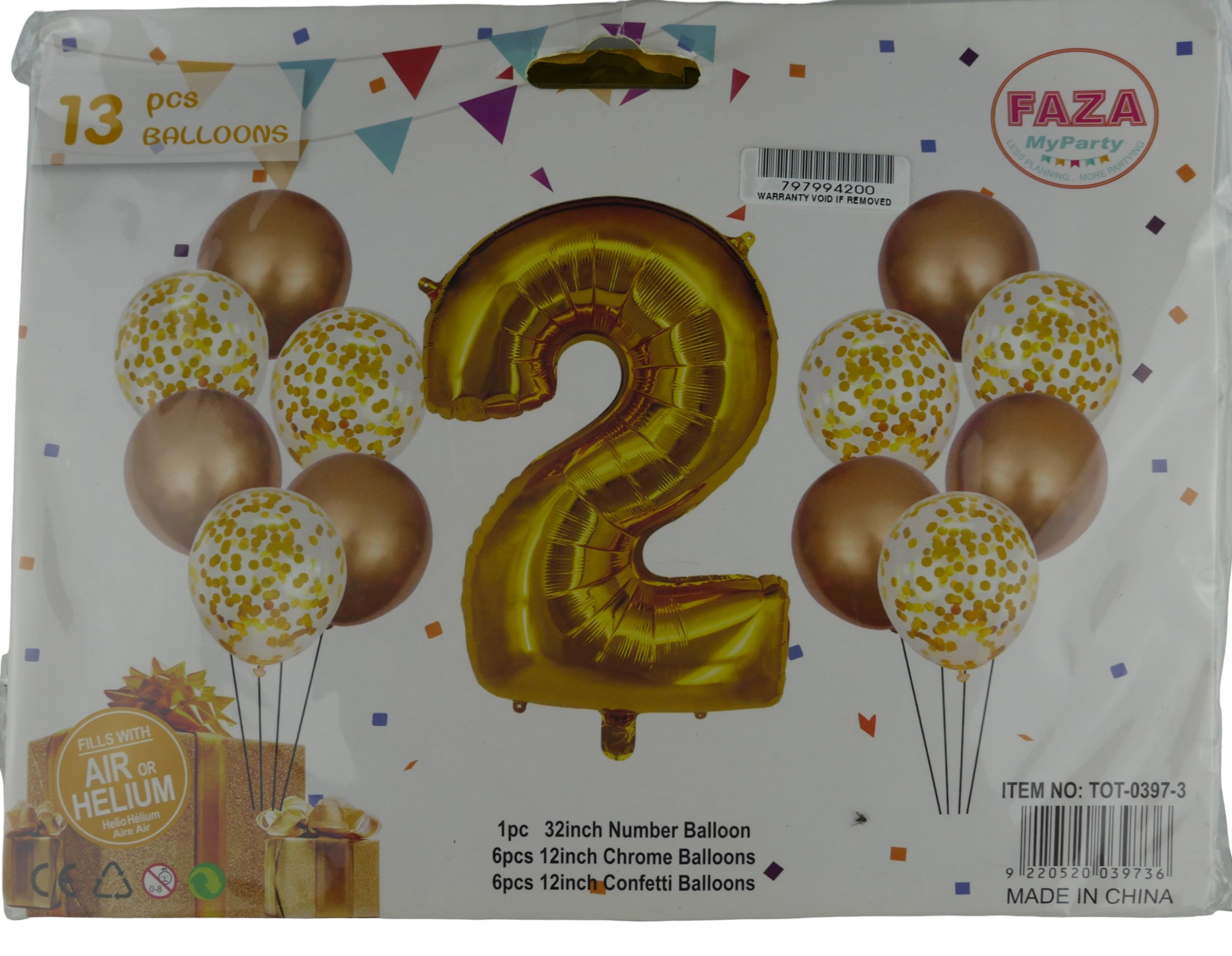 Big_IZY-0397-3-NR2G Casey 13pc Gold and White Balloon Set Nr.2 - Image 1
