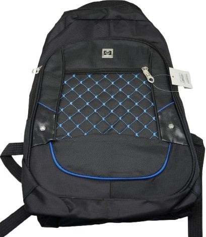 UNIQUE BLACK LAPTOP BACKPACK 15.6" W/BLU