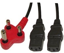 Big_PC-6DV2HBK2.8 UniQue Dedicated Dual Head Power Cable 2.8m - Image 1