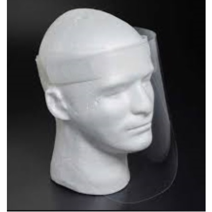 Casey Splash Protection Faceshield with wide Foam