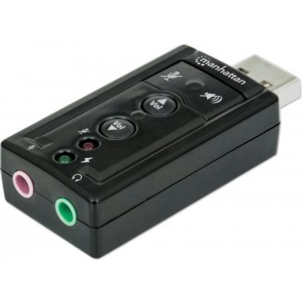Manhattan Hi Speed USB 3D 7.1 Sound Adapter