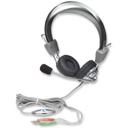 Manhattan Stereo Headset + Microphone with in
