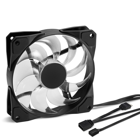 Big_4044951021307-01 Sharkoon Pacelight RGB F1 1400 rpm Fluid Dynamic - Image 1