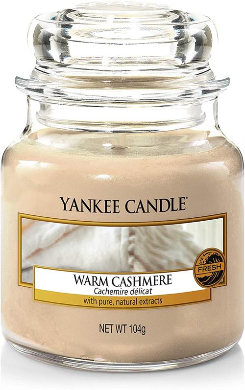 Yankee Candle Warm Cashmere Small Jar Retail Box