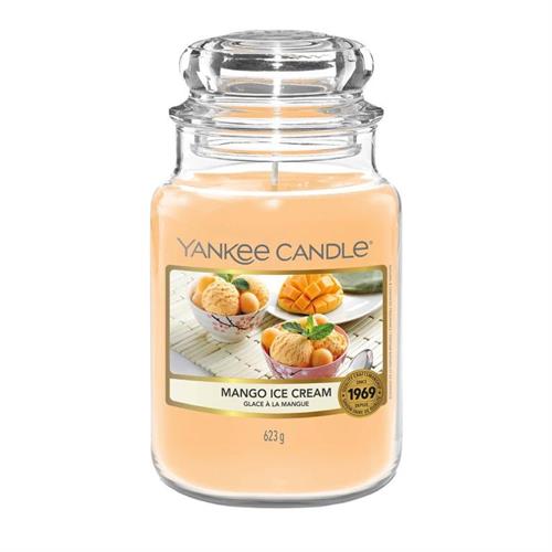 Big_5038581134123-001 Yankee Candle Mango Ice Cream Large Jar Retail - Image 1