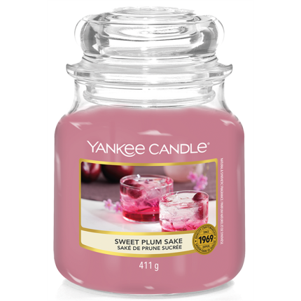 Yankee Candle Sweet Plum Sake Medium Jar Retail