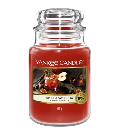 Yankee Candle Apple And Sweet Fig Large Jar