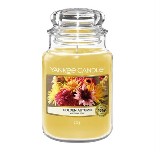 Big_503858114774-001 Yankee Candle Golden Autumn Large Jar Retail Box - Image 1