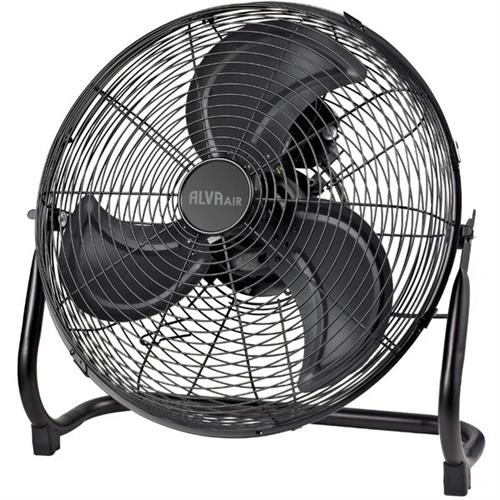 Big_ACS210Bcover1 Alva Air 50cm High Velocity Matte Black Floor Fan - Image 1