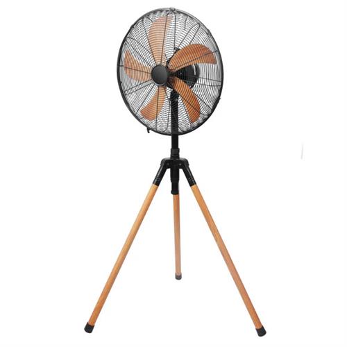 Big_ACS214main1 Alva Air 40cm Wooden Finish Tripod Fan 50w - Image 1