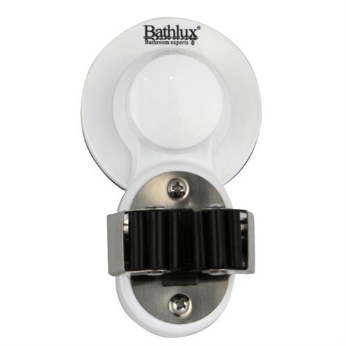 Big_BLX-30124-01 Bathlux Mop Rack Holder With Suction Cup Retail - Image 1