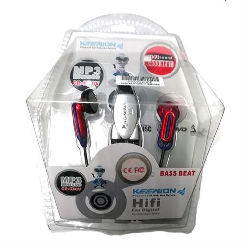 Big_CD-K30V-001 Geeko In Ear Wired Earphones With Volume Control - Image 1