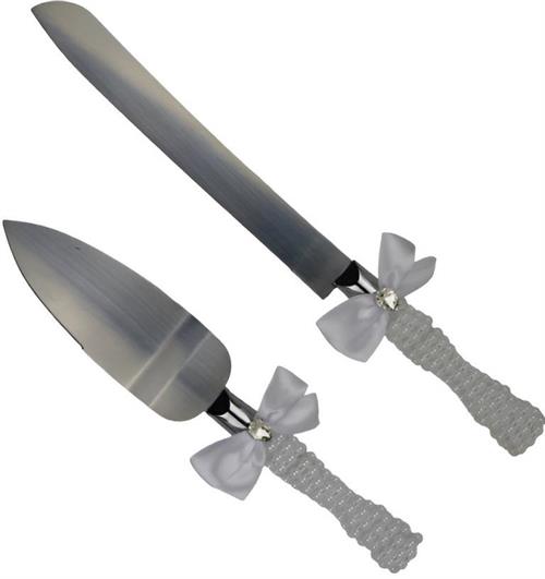 Casey Cake Knife And Spatula Server Set – 2x