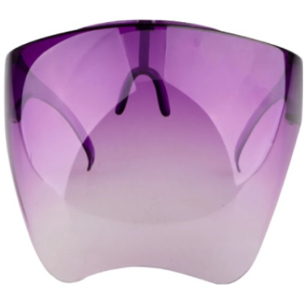 Casey Protective Faceshield Glasses Mask Purple
