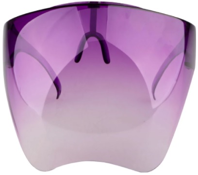 Big_CSY15213PURPLE-001 Casey Protective Faceshield Glasses Mask Purple - Image 1