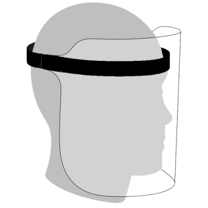 Casey Faceshield With Adjustable Elastic Band