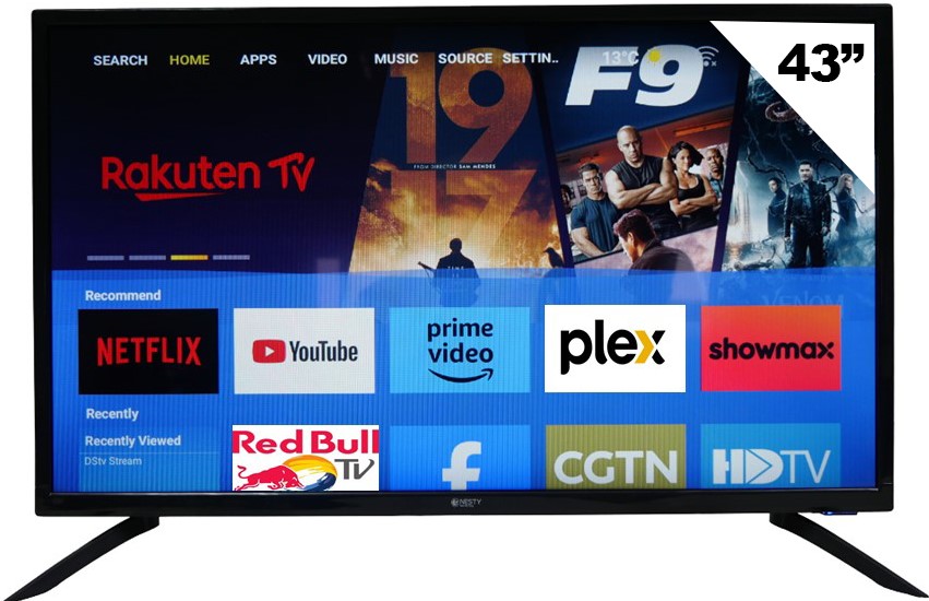 Nesty 43 Inch Slimline LED Backlit Full High