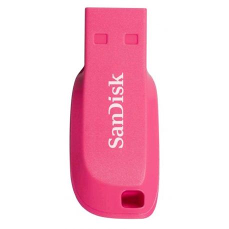 Big_SDCZ50C-016G-B35PE-02 Sandisk Cruzer USB 16GB Flash Drive Pink - Image 1