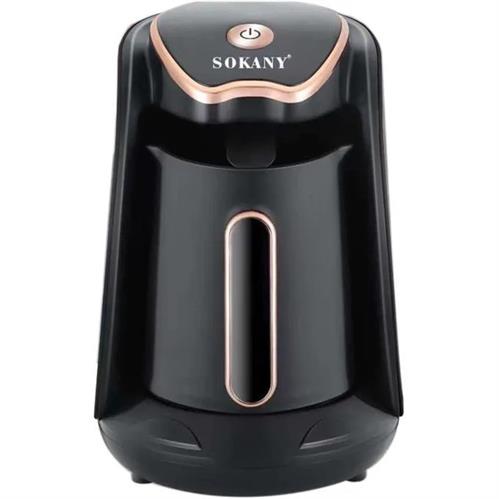 Big_SK04008main1 Sokany Electric Coffee Maker Black and Rose Gold - Image 1