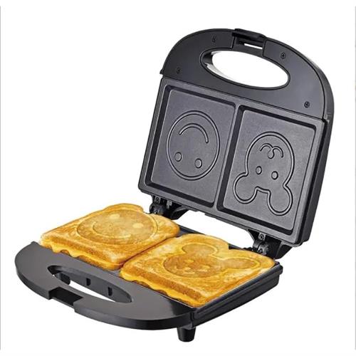 Big_SK128 Sokany Dual Smiley Emoji Waffle Maker - Image 1