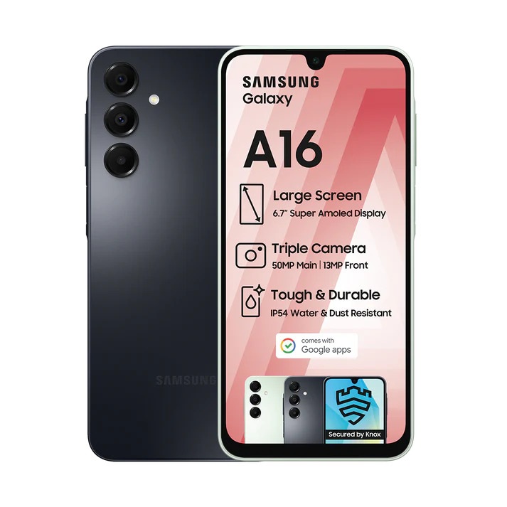 Big_SM-A165FZKDAFA-1 The Samsung Galaxy A16 offers an immersive - Image 1