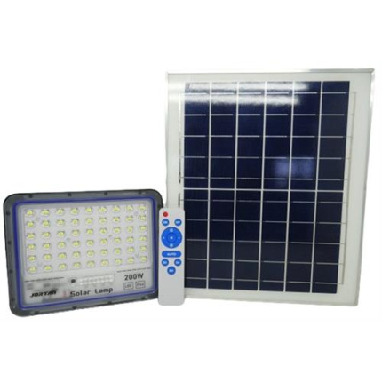 Solarix Jortam 200w Solar Flood Lamp With Solar