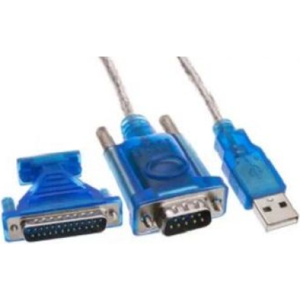 UniQue 24 pin and 9 pin serial connector