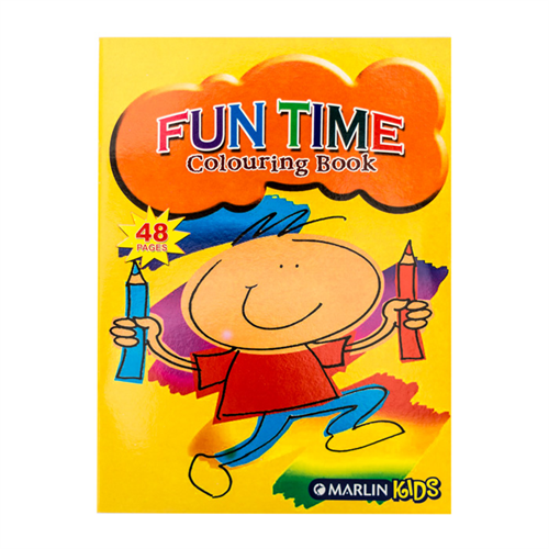 Big_6009608645013-01 Marlin Kids Fun Time Colouring Book 48 page - Image 1