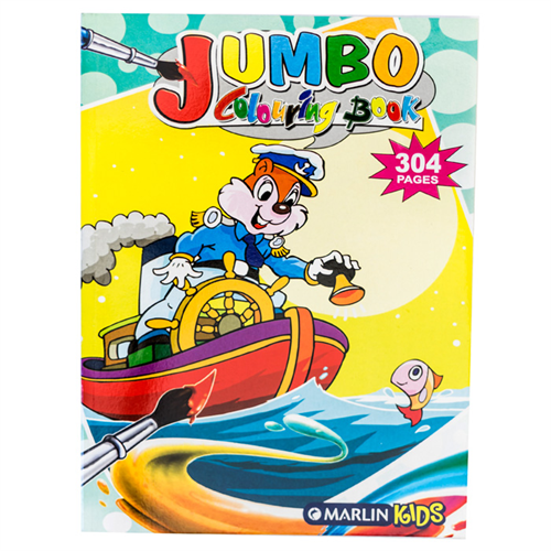 Big_6009608645051-01 Marlin Kids Jumbo Colouring Book 304 page - Image 1