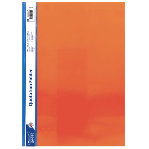 Big_6009685850409ORG-header35242 Marlin A4 Orange Quotation and Presentation - Image 1