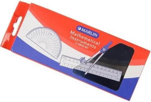 Marlin Math Set 11 Piece In Metal Container