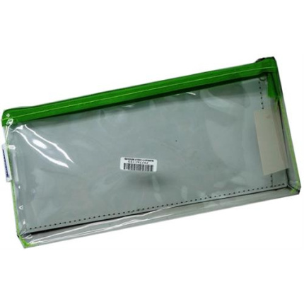 Marlin Clear PVC 23cm Pencil Bag Green