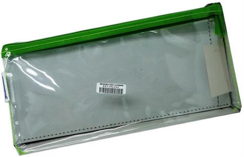 Big_6009699518975-2-001 Marlin Clear PVC 23cm Pencil Bag Green - Image 1