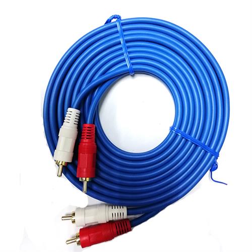 Big_AVC-004-01 Geeko Audio 2 X RCA Male Cable With Ground - Image 1