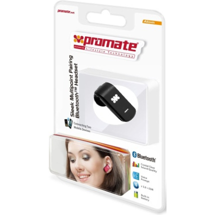 Promate Atom Sleek Multipoint Pairing Bluetooth