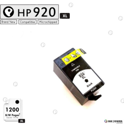 InkPower Generic HP 920XL Black Inkjet Print