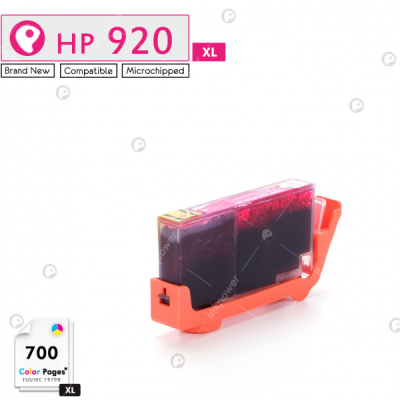 Big_IP920XLM_00000 InkPower Generic HP 920XL Magenta Inkjet Print Cartridge - Image 1