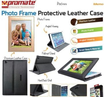 Big_Promate-Memo-Cream-01 Promate Memo Photo Frame Protective Leather Case - Image 1