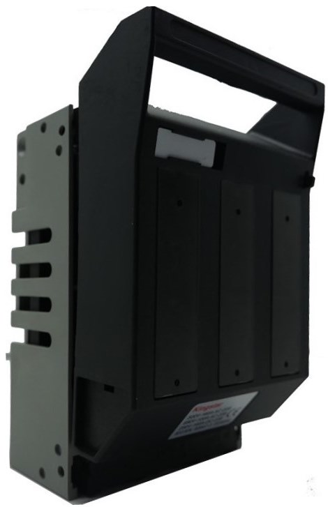 Solarix NT00 Horizontal Mount 3 Pole 160A DC Fuse