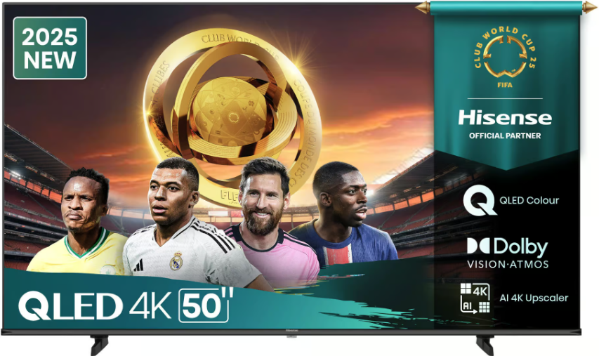Hisense 50 Inch QLED VIDAA Smart LED Television