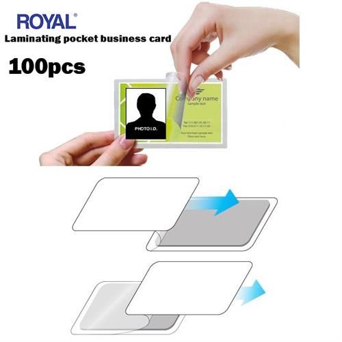 Big_s-l1000 Royal Laminating Pocket Business Card - Image 1